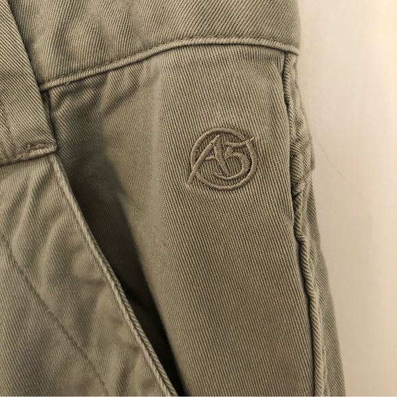 The North Face A5 Series cotton khaki Flare Pants Size 12 Cargo outdoor hiking - Picture 3 of 14